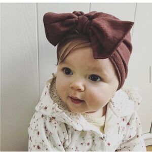 HAT Boutique Baby Hat with bow 6-12 months